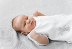 Linen Baby Boy Christening Set – Baptism Clothes with Blanket, Candle Covers & Accessories for Newborn Boy