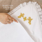 Baby christening towel – absorbent, handmade quality