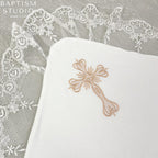 Luxury Light Ivory Christening Set for Baby Girl – Velour Dress, Blanket, Accessories