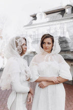 Elegant Lace Church Palantine / Prayer Shawl for Women