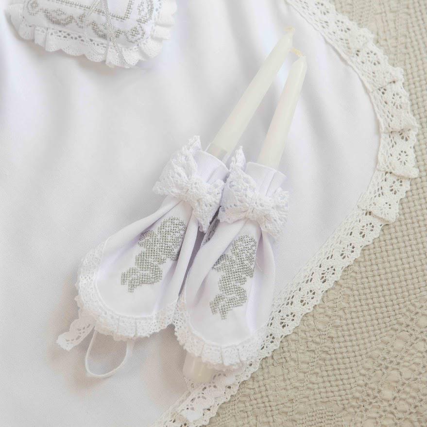 Linen Baby Christening Outfit & Baptism Set – Personalized Option Available