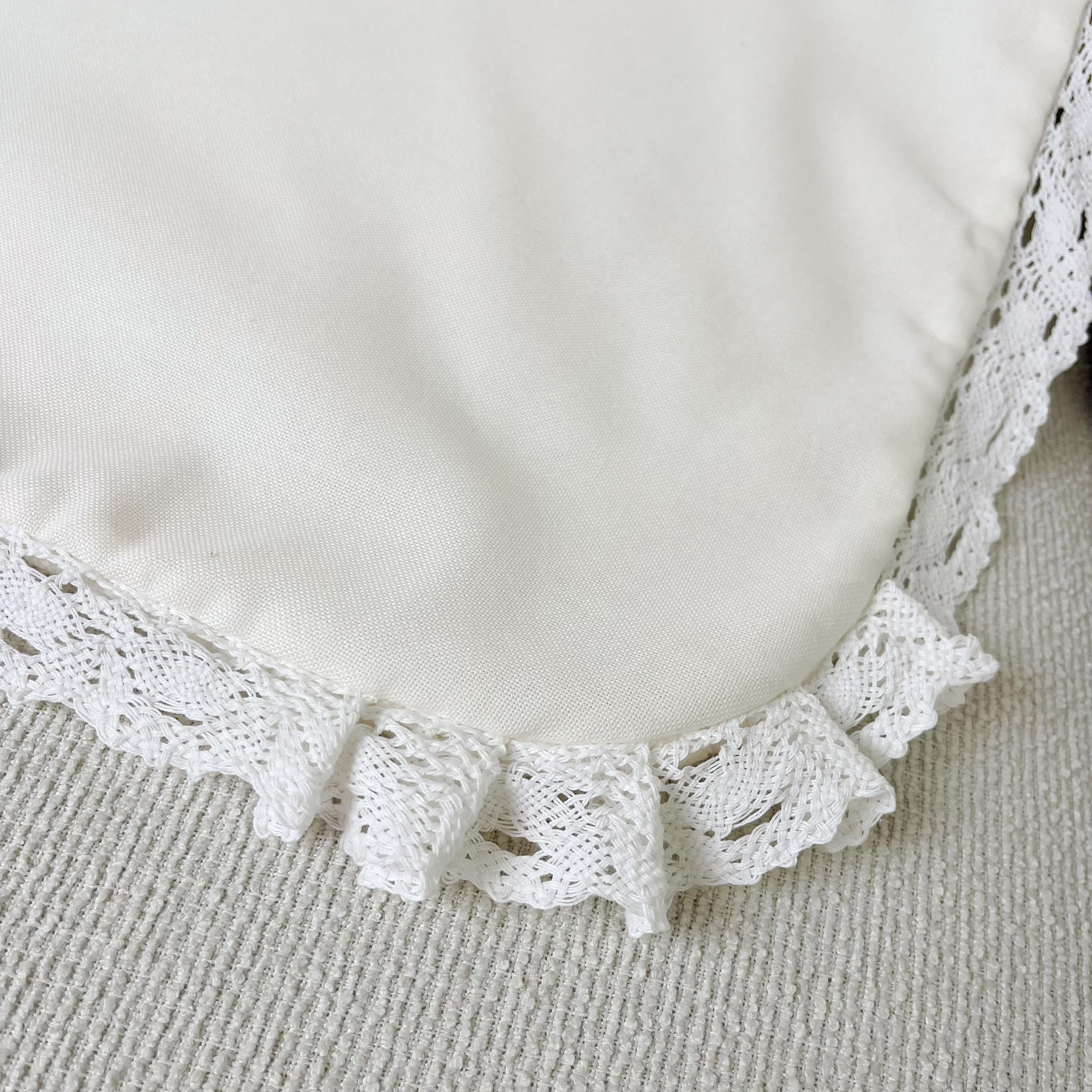 Personalized Linen Baptism Outfit Set with Blanket