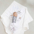 Traditional Baby Outfit Set – Shirt, Pants, Booties & Hat