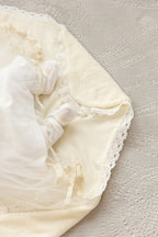 Luxury Baby Girl Christening Set with Kryzhma Blanket – Dress, Accessories, Candles & Pillow