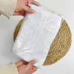 Elegant Lace Head Covering – Orthodox Baptism Veil for Women