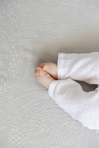 Personalized Baby Baptism Set – Soft Muslin Blanket, Outfit, and Soy Candles Gift Set